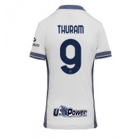 Maglia Calcio Inter Milan Marcus Thuram #9 Seconda Divisa Donna 2024-25 Manica Corta